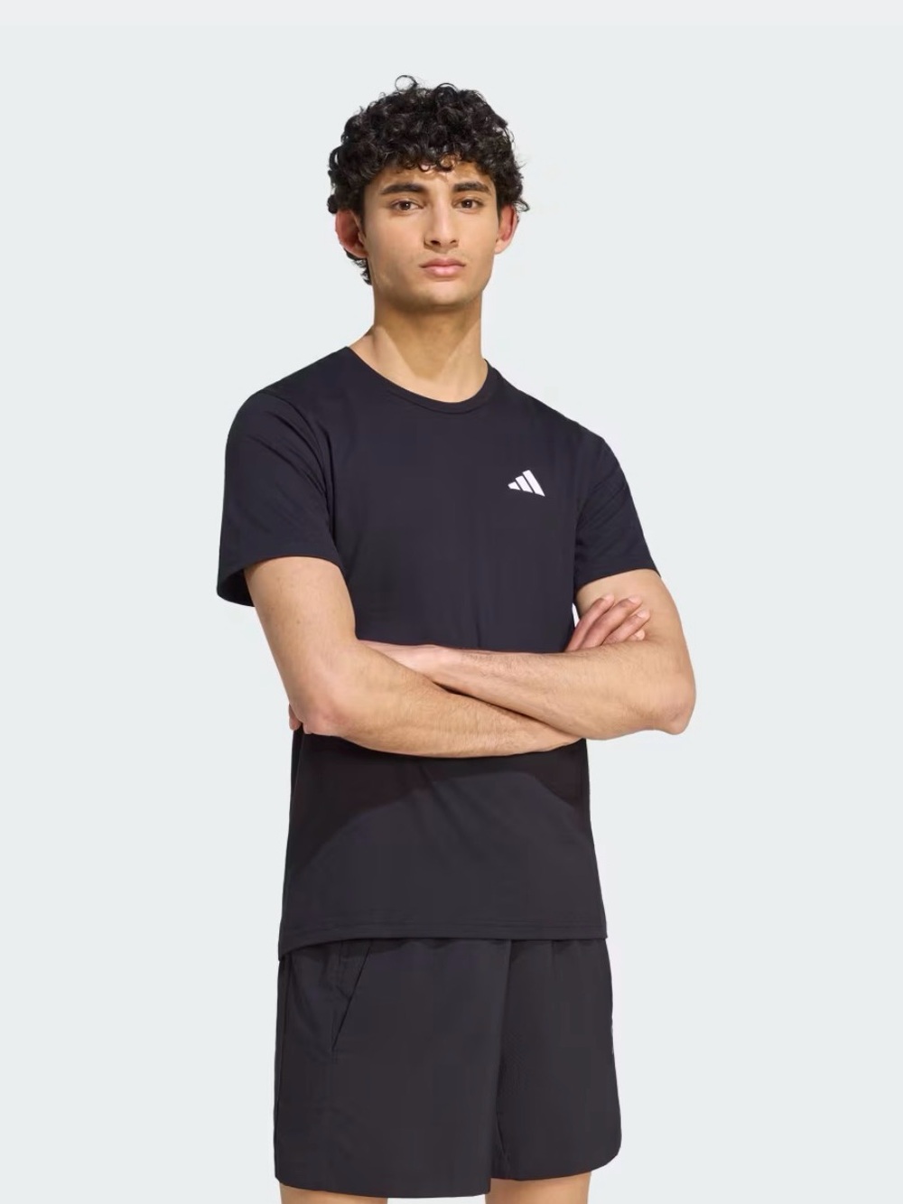 Men’s Adidas AEROREADY Black Performance Training Workout T-Shirt | Size: 4XL